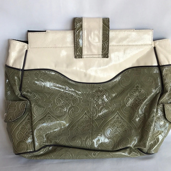 Miche Wendi Prima green and cream shell - Picture 2 of 7